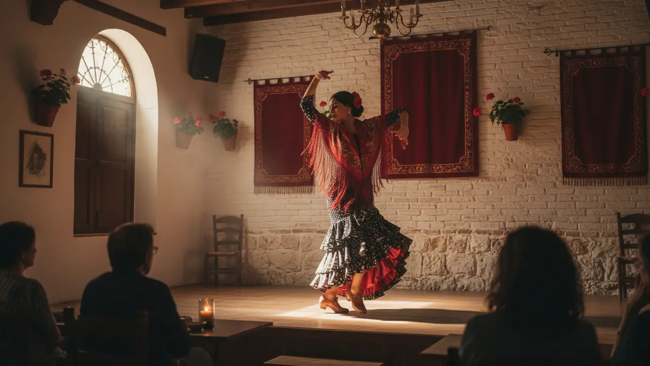 Flamenco performance in Córdoba