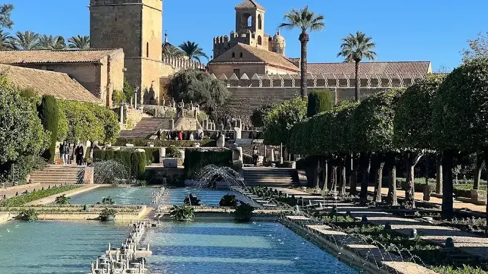 Gardens of the Alcázar de los Reyes Cristianos in Córdoba