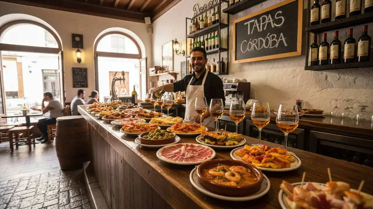 Traditional tapas bar in Córdoba