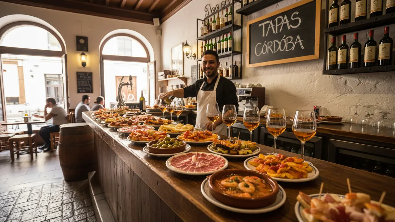 Traditional tapas bar in Córdoba