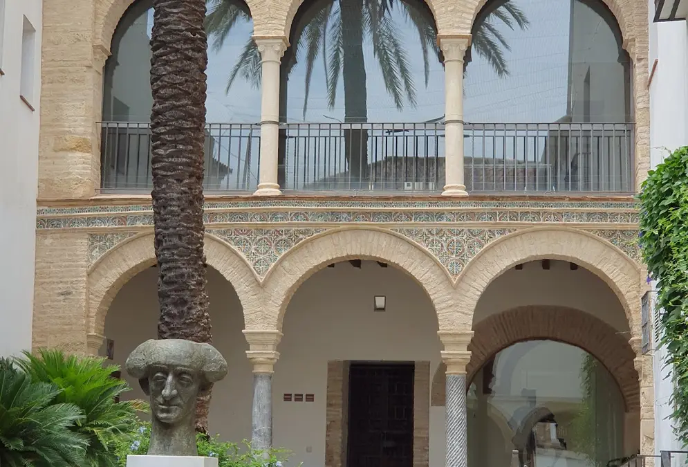 Interior patio of the Museo Taurino de Córdoba inside the 16th-century Casa de las Bulas