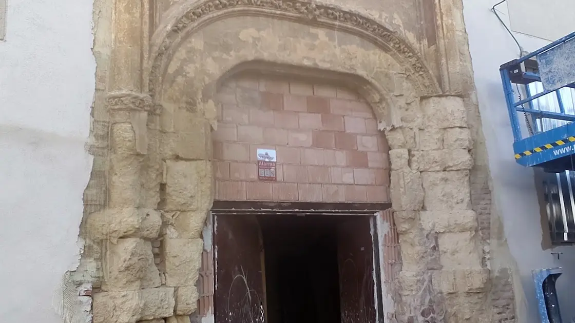 Exterior of the conventual church of Regina Coeli on the Plaza de Regina in Córdoba's old Axerquía