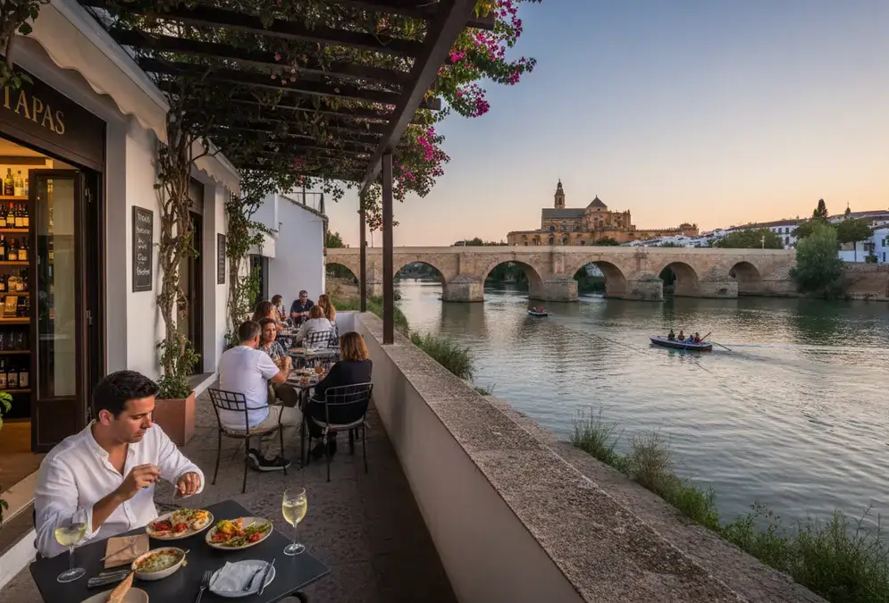 The Mezquita-Cathedral of Córdoba under the summer sun
