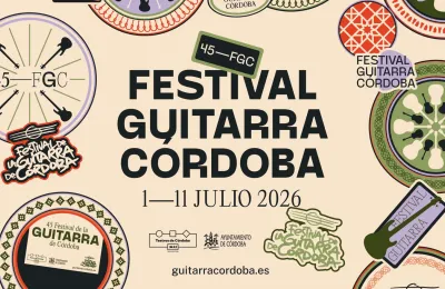 World-renowned guitarist performing on stage at the International Guitar Festival