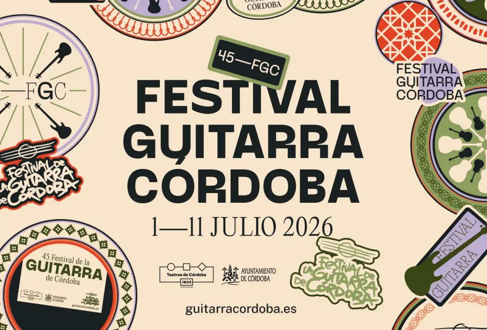 World-renowned guitarist performing on stage at the International Guitar Festival