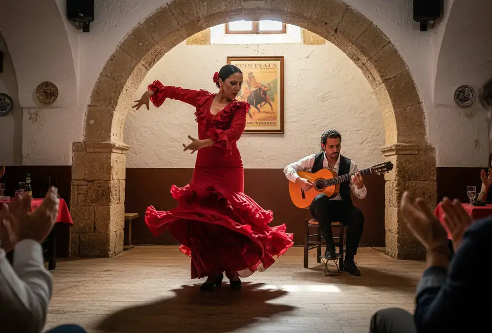 Flamenco show in a Córdoba tablao