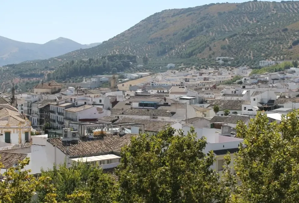 Panoramic view of Priego de Córdoba, Andalusia