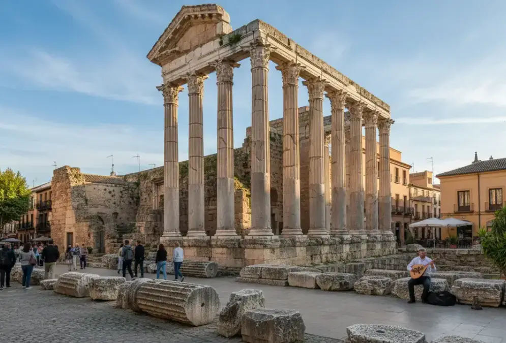 Roman Temple of Córdoba, remnant of Colonia Patricia