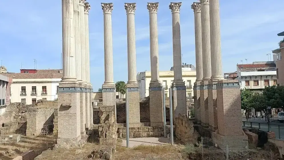 View of Templo Romano de Córdoba